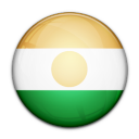 Flag Of Niger Icon 128x128 png